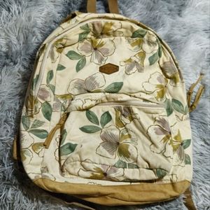 O'Neill Cream And Floral Backpack